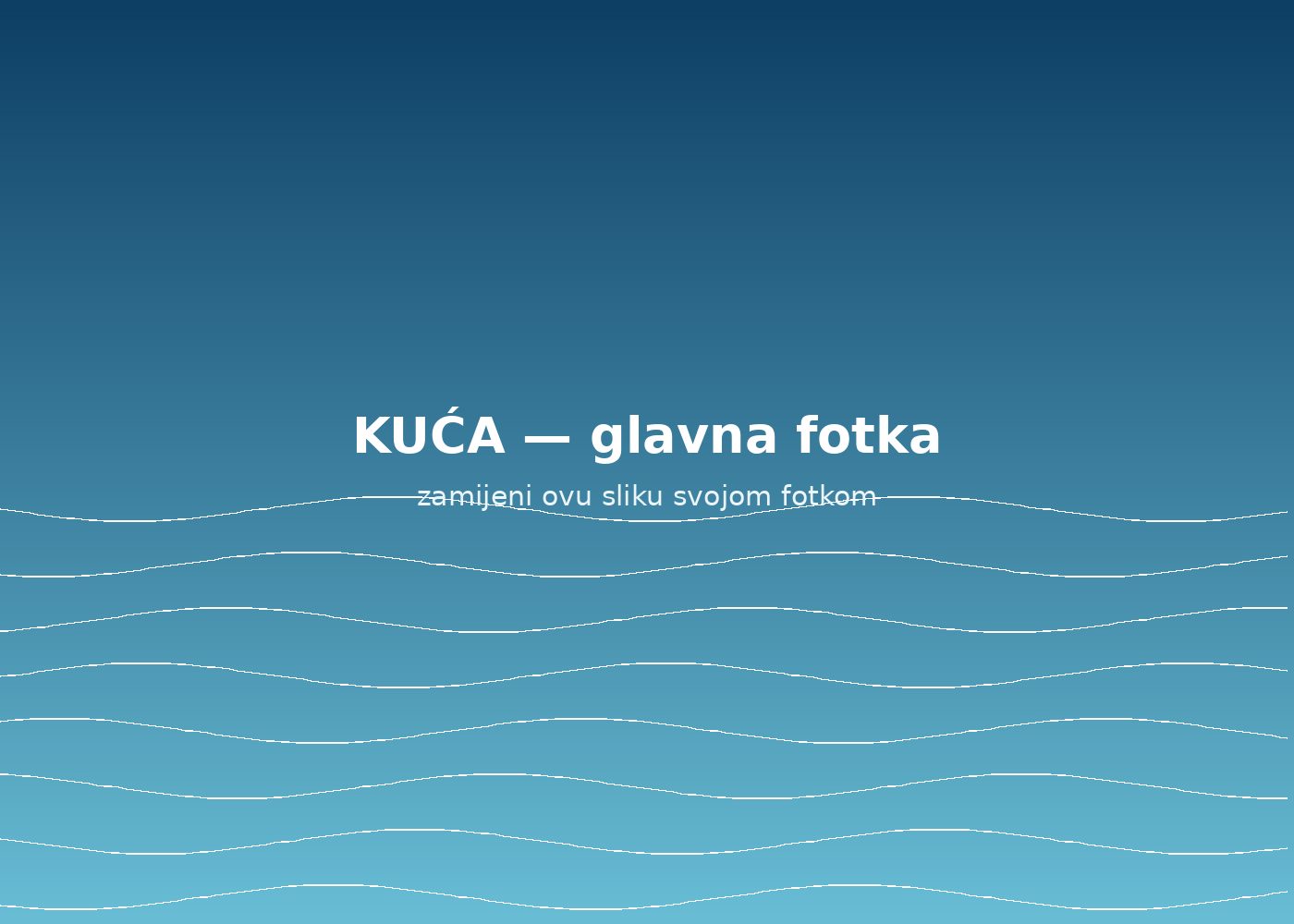 Kuća Bijela Lađa na obali Une